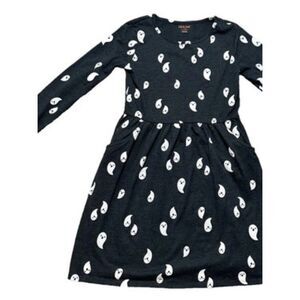 Cat & Jack Ghost Theme Halloween Dress Sz S (6)